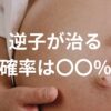 【高確率で逆子は治る！】逆子が治る確率は〇〇％